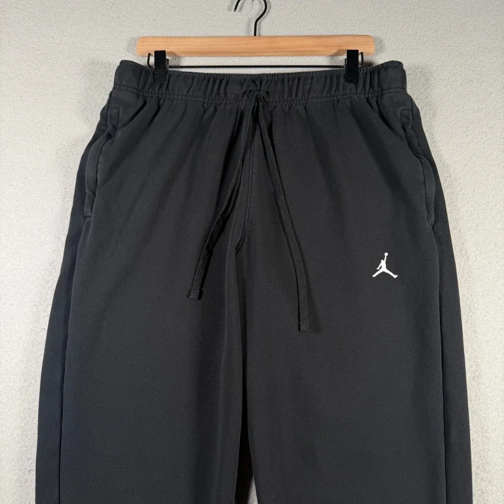 Jordan Dri-FIT Sport Woven Pants Mens Large Black Joggers FV8608-010